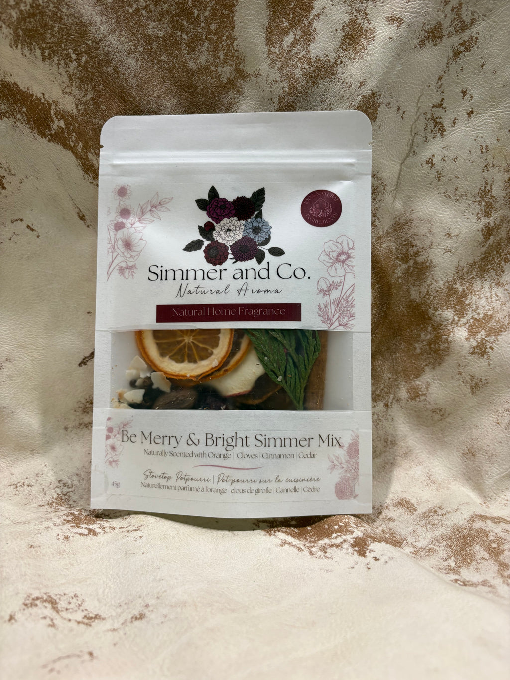 Be Merry and Bright Simmer Mix from Wildflower & Twine