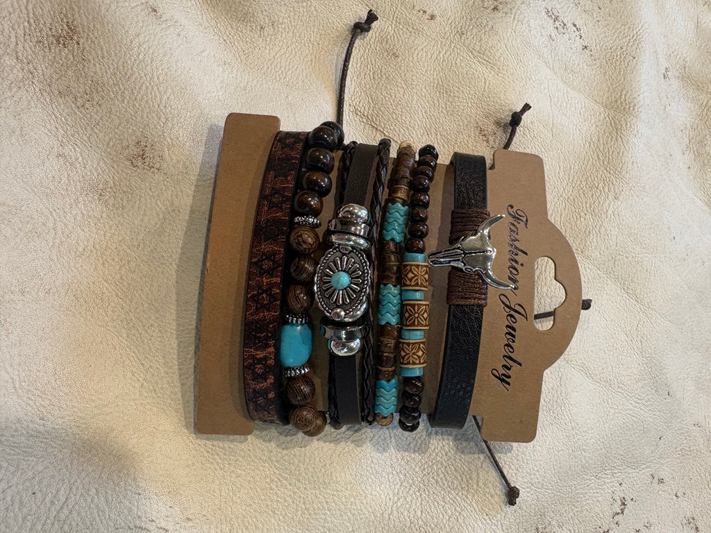 Western Stack Bracelets western-inspired jewelry