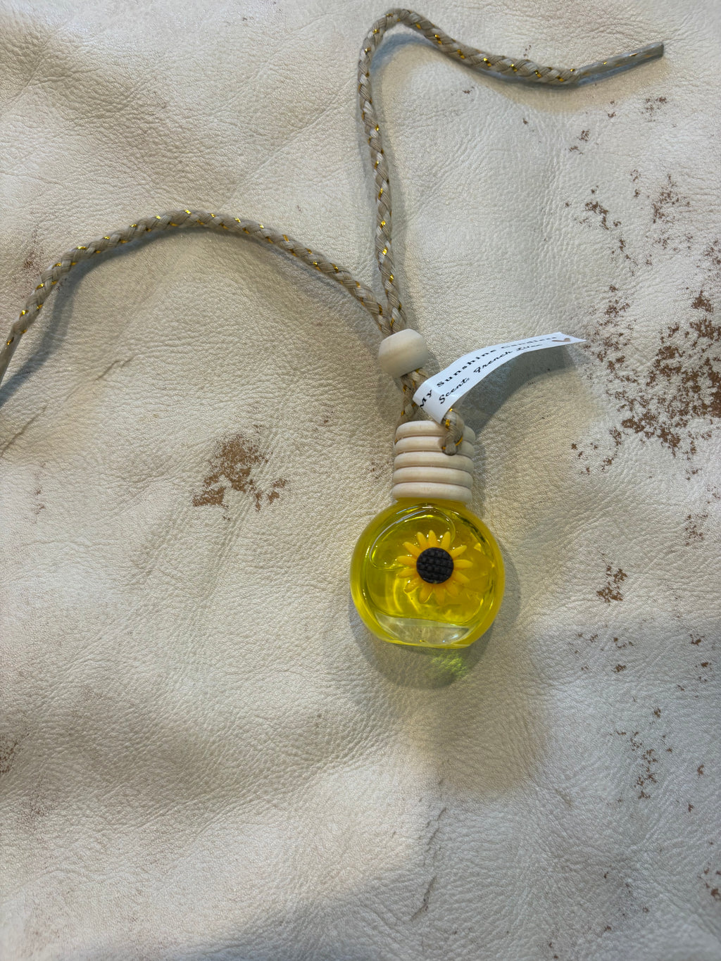 Sunflower Car Diffuser from Wildflower & Twine