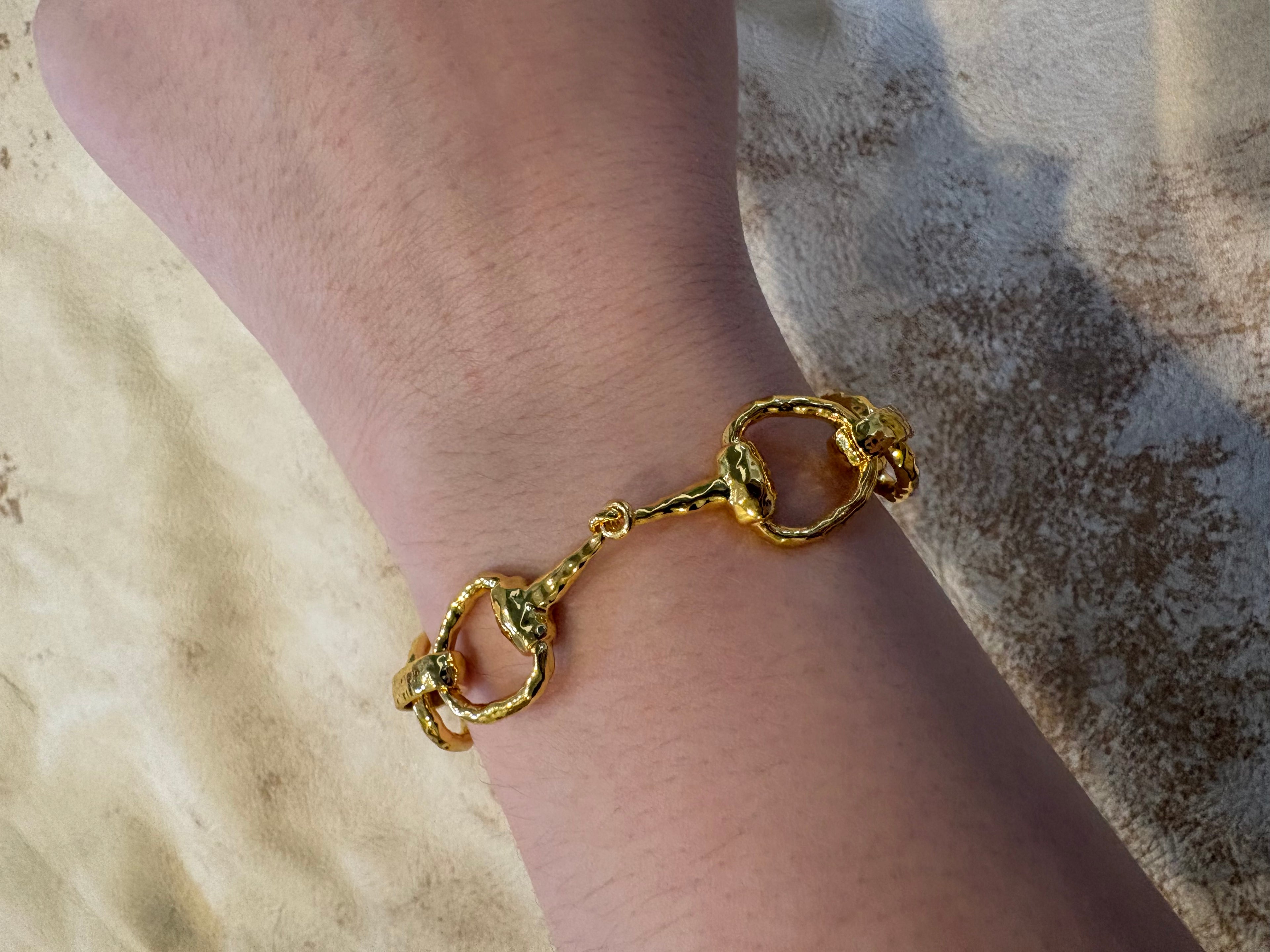 Snaffle Bit Bracelet western-inspired jewelry