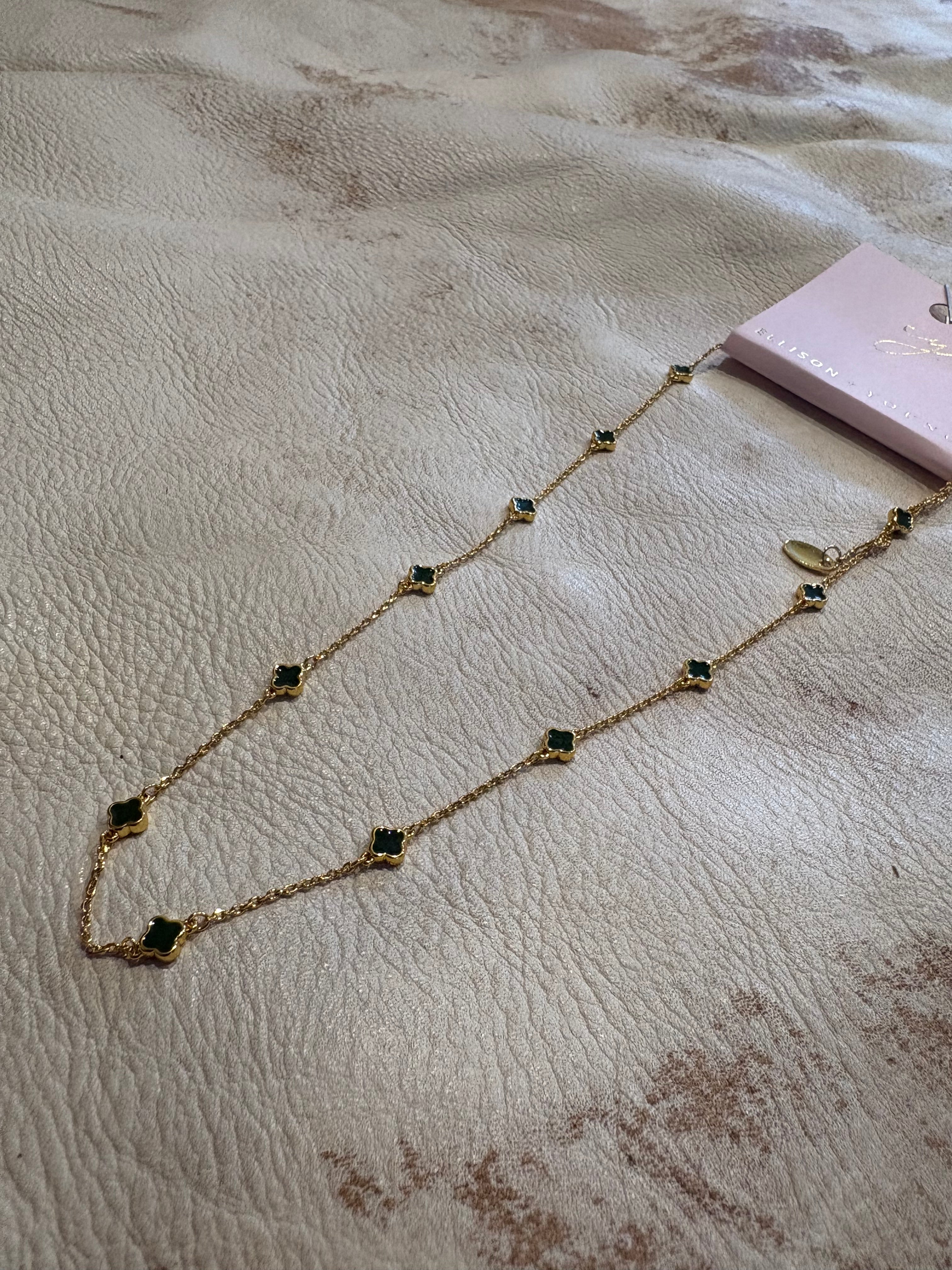 Clover Necklace western-inspired jewelry