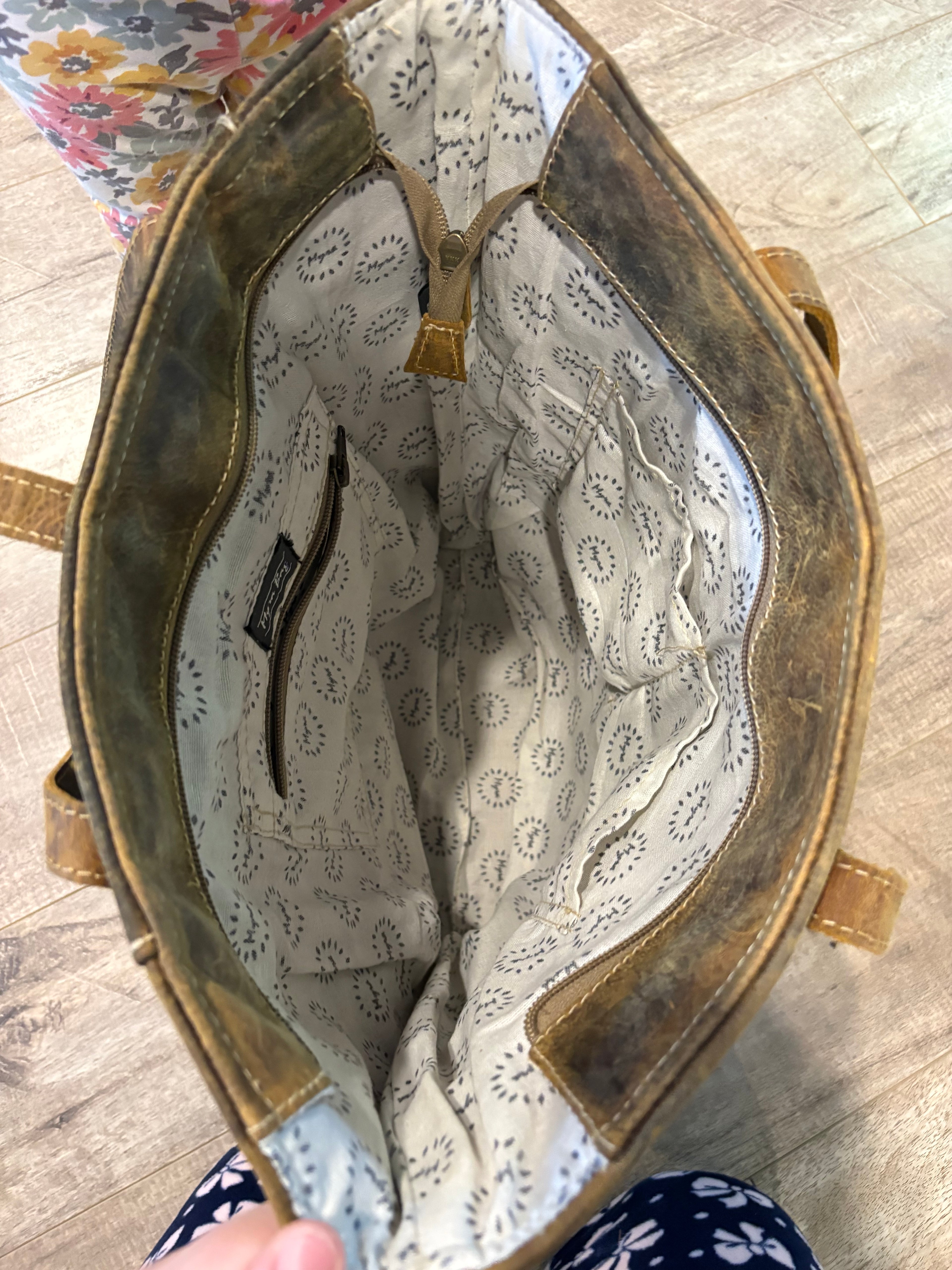 Myra Leather Purse from Wildflower & Twine