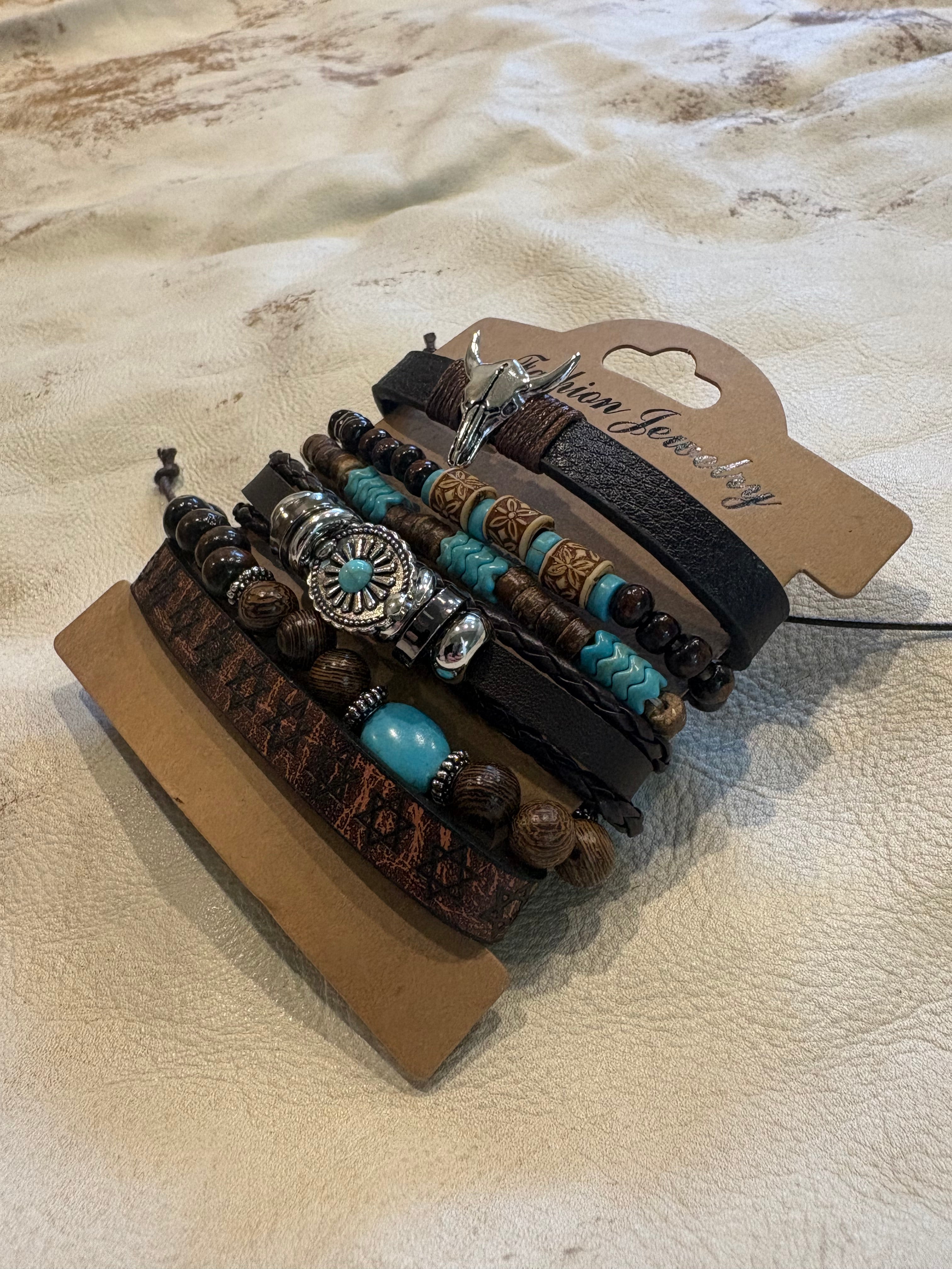Western Stack Bracelets western-inspired jewelry