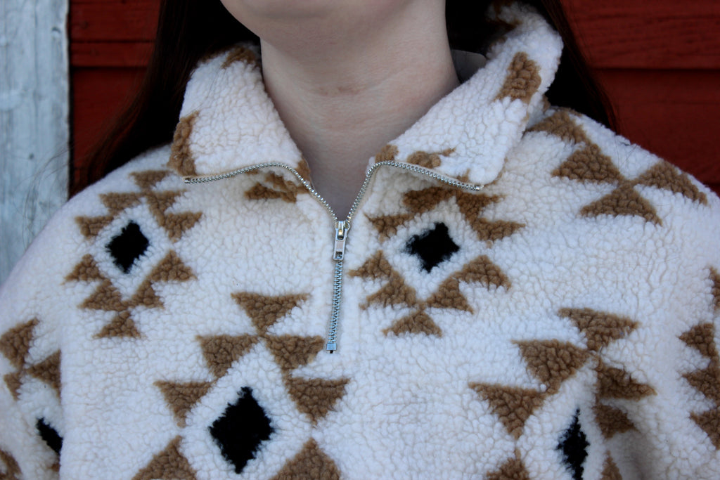 Sherpa Aztec 1/4 Zip Pullover