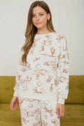 Western Print Top from Wildflower & Twine
