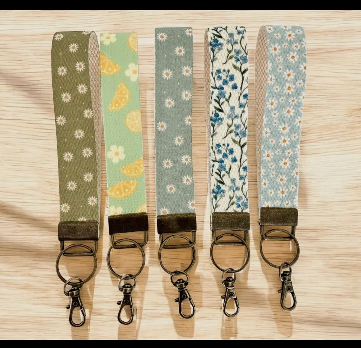 Blue Vine Keychain from Wildflower & Twine