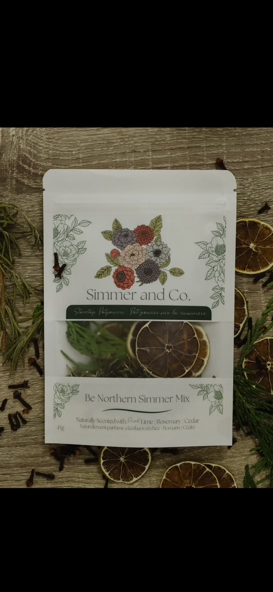 Be Northern Simmer Mix from Wildflower & Twine