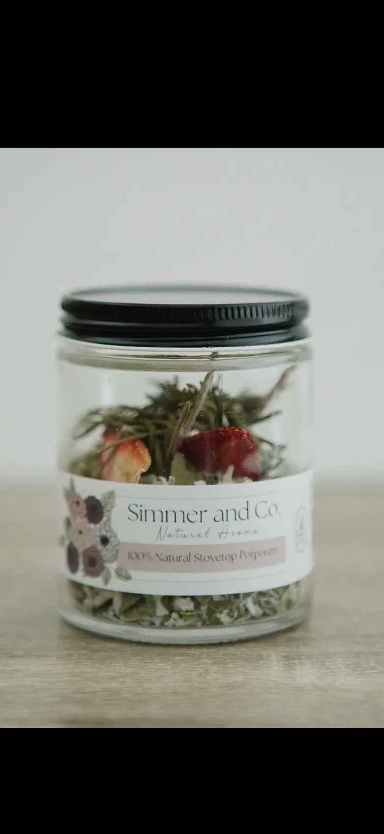 Be Poetic Simmer Mix Jar from Wildflower & Twine
